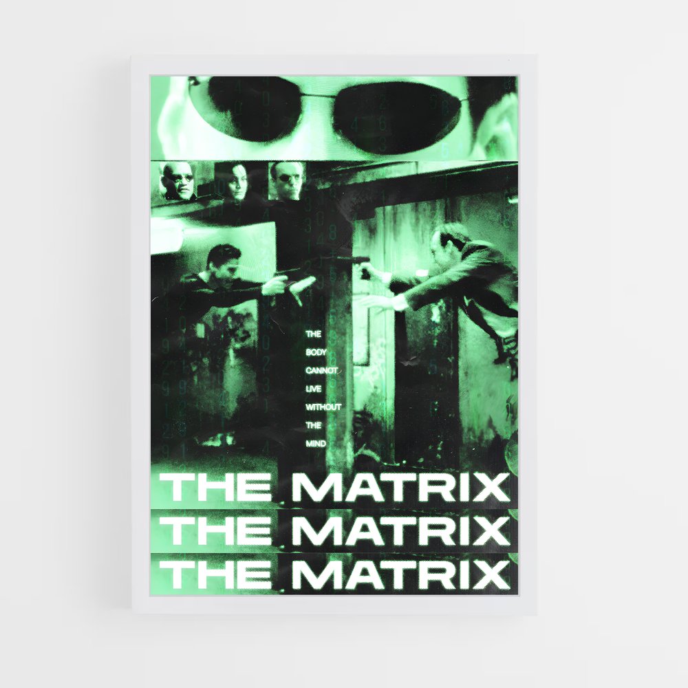matrix-16 cadre Blanc