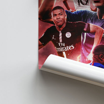 Poster Mbappe Collage