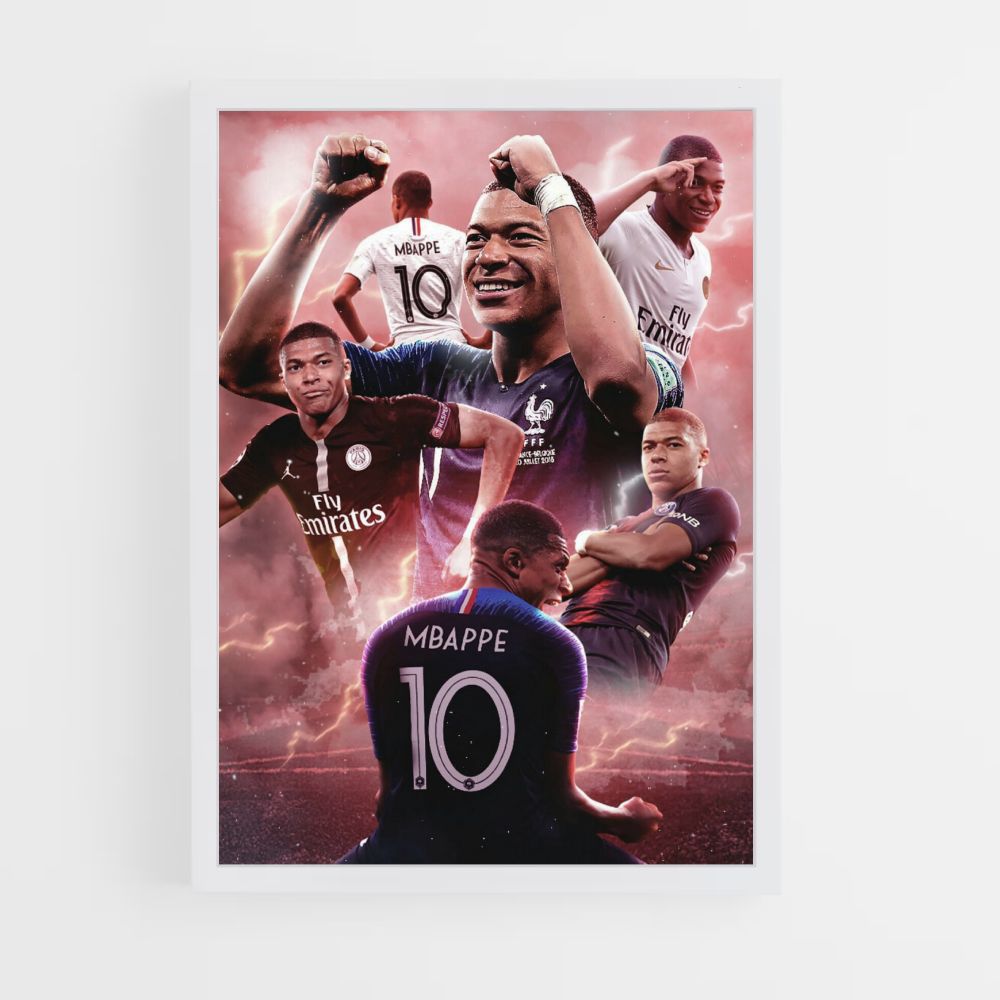 Poster Mbappe Collage