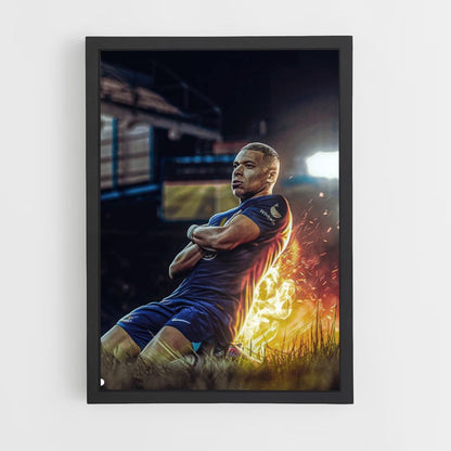 Poster Mbappe Fire