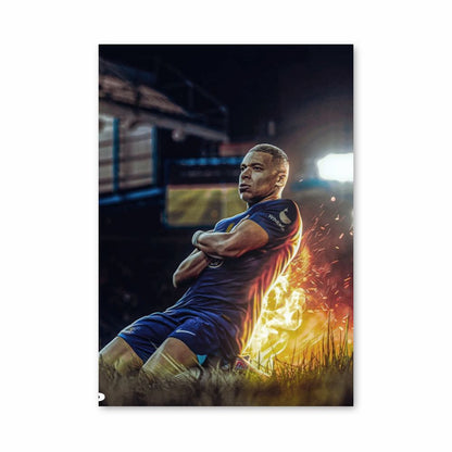 Poster Mbappe Fire