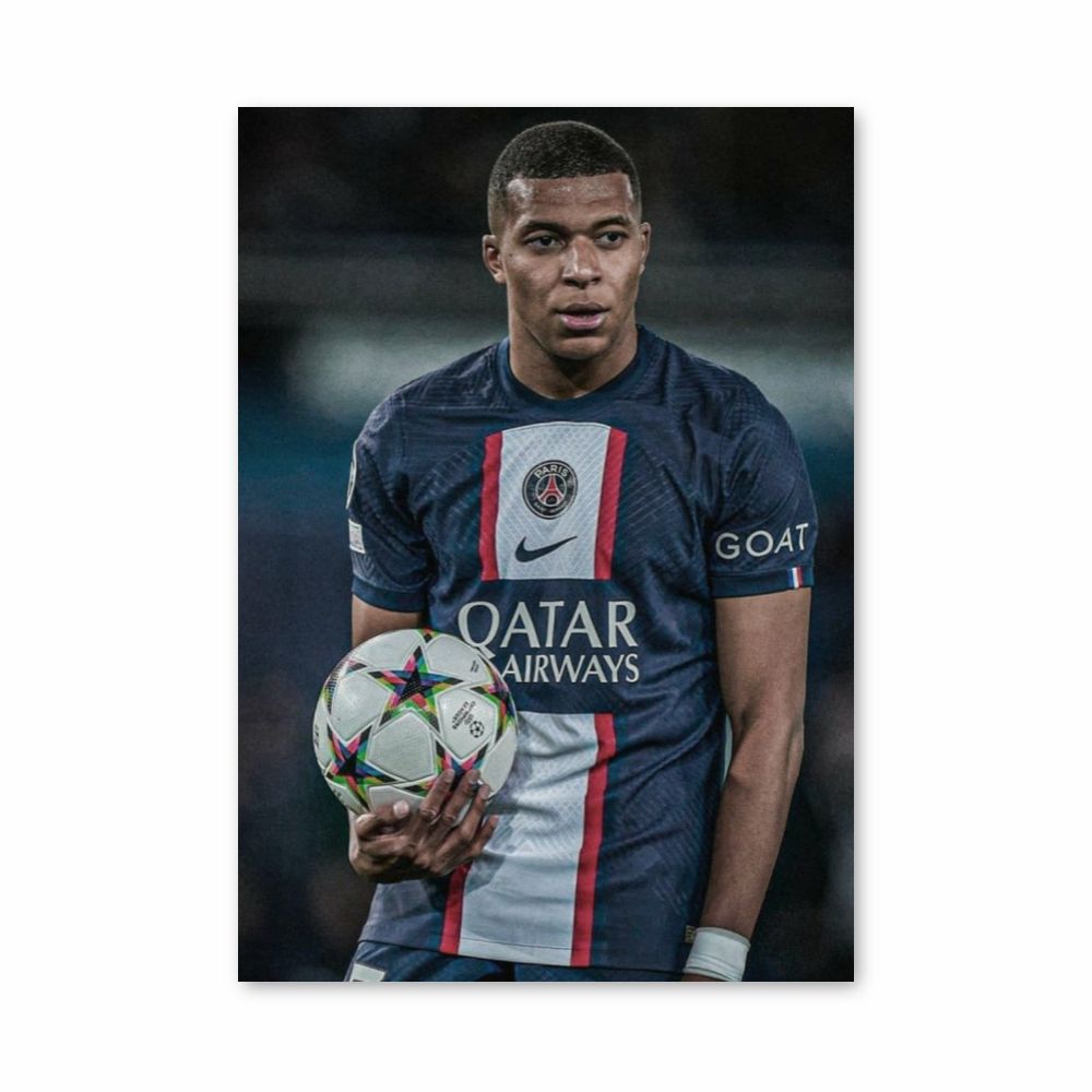 Mbappe Goat Poster