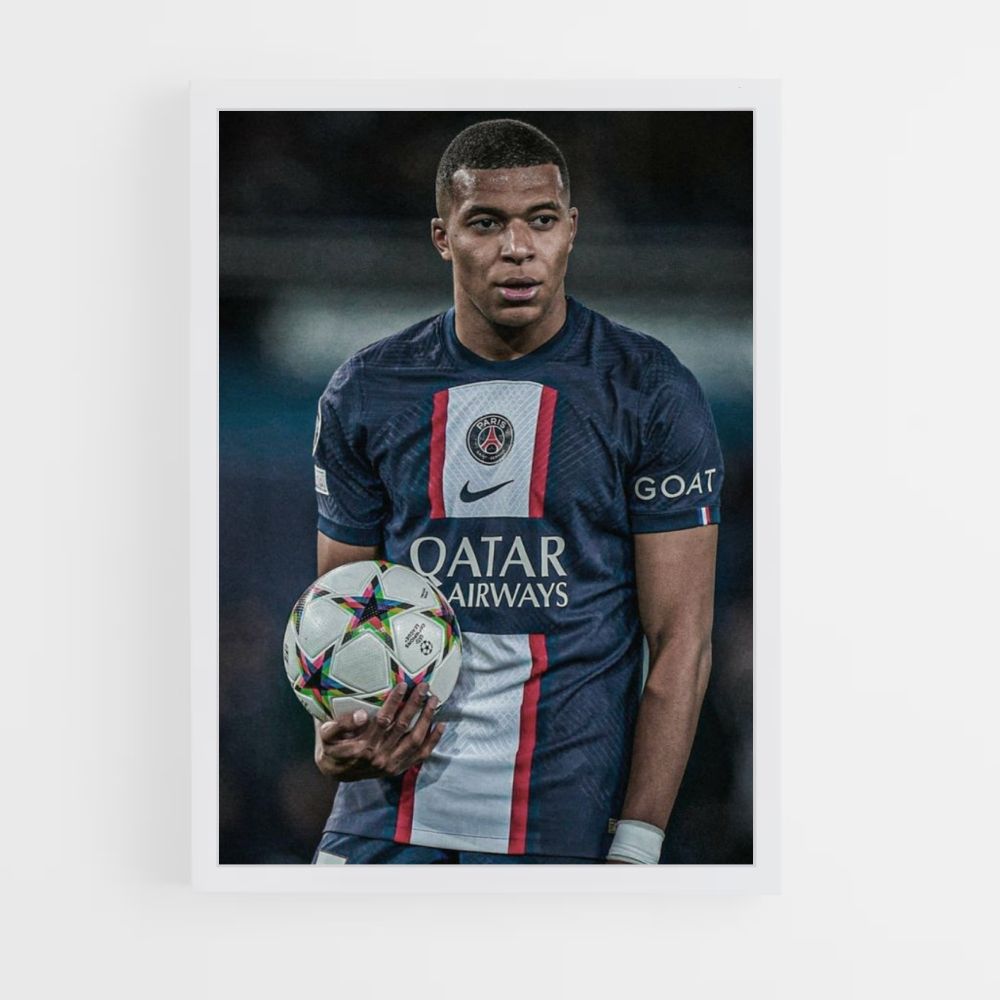 Mbappe Goat Poster