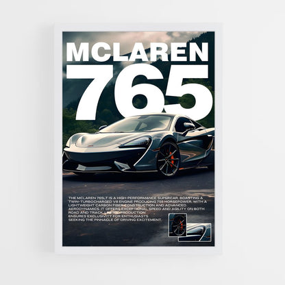 mclaren-1 cadre Blanc