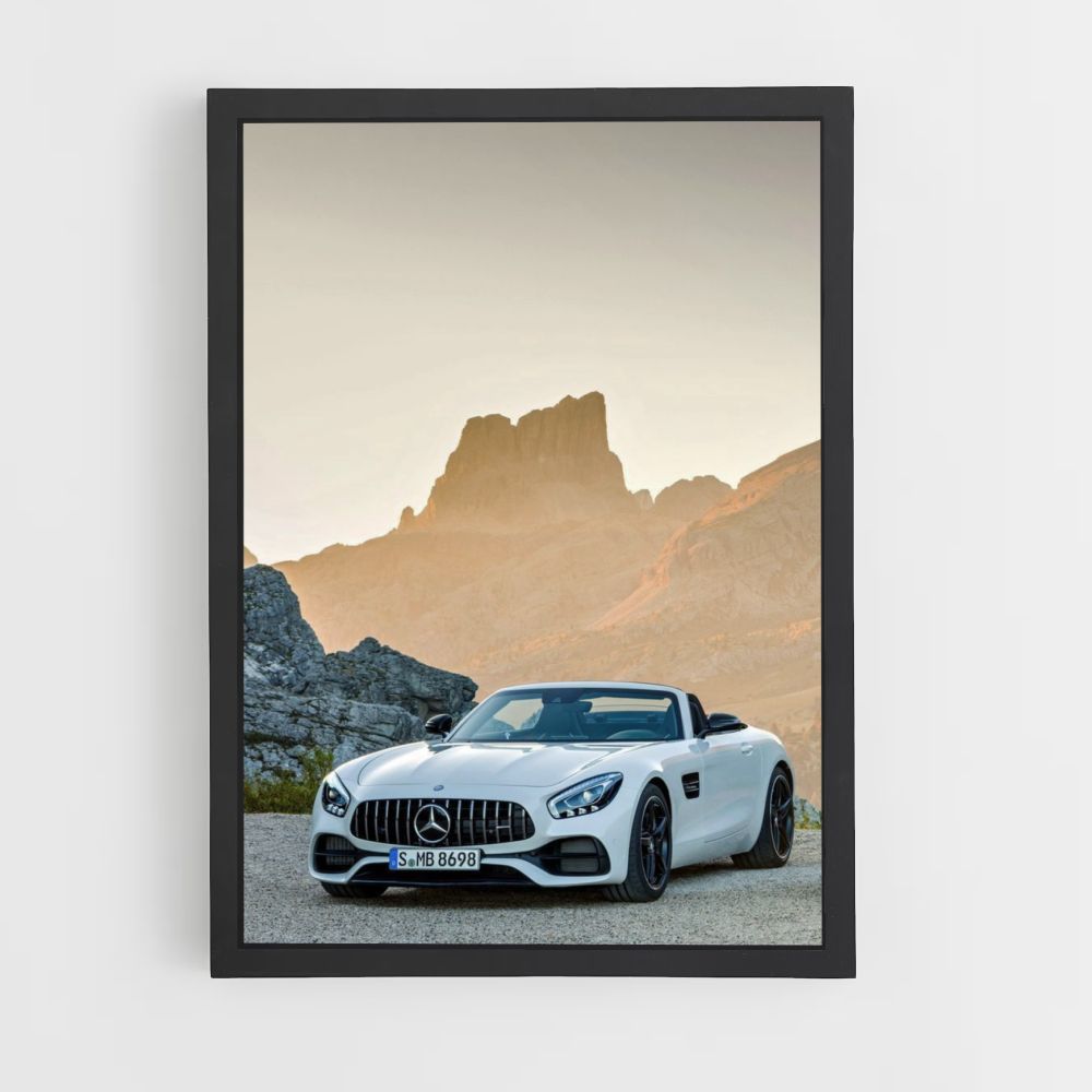 Poster Mercedes AMG GT Coupe