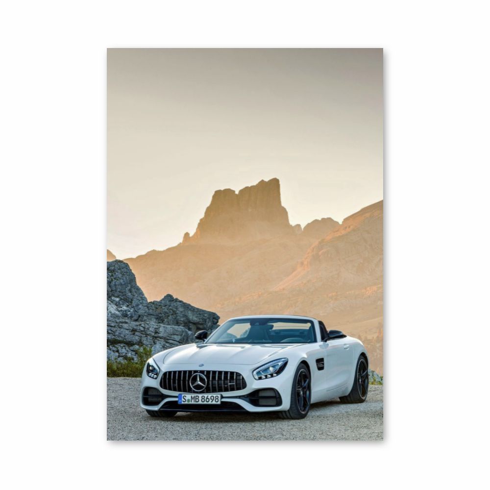 Poster Mercedes AMG GT Coupe