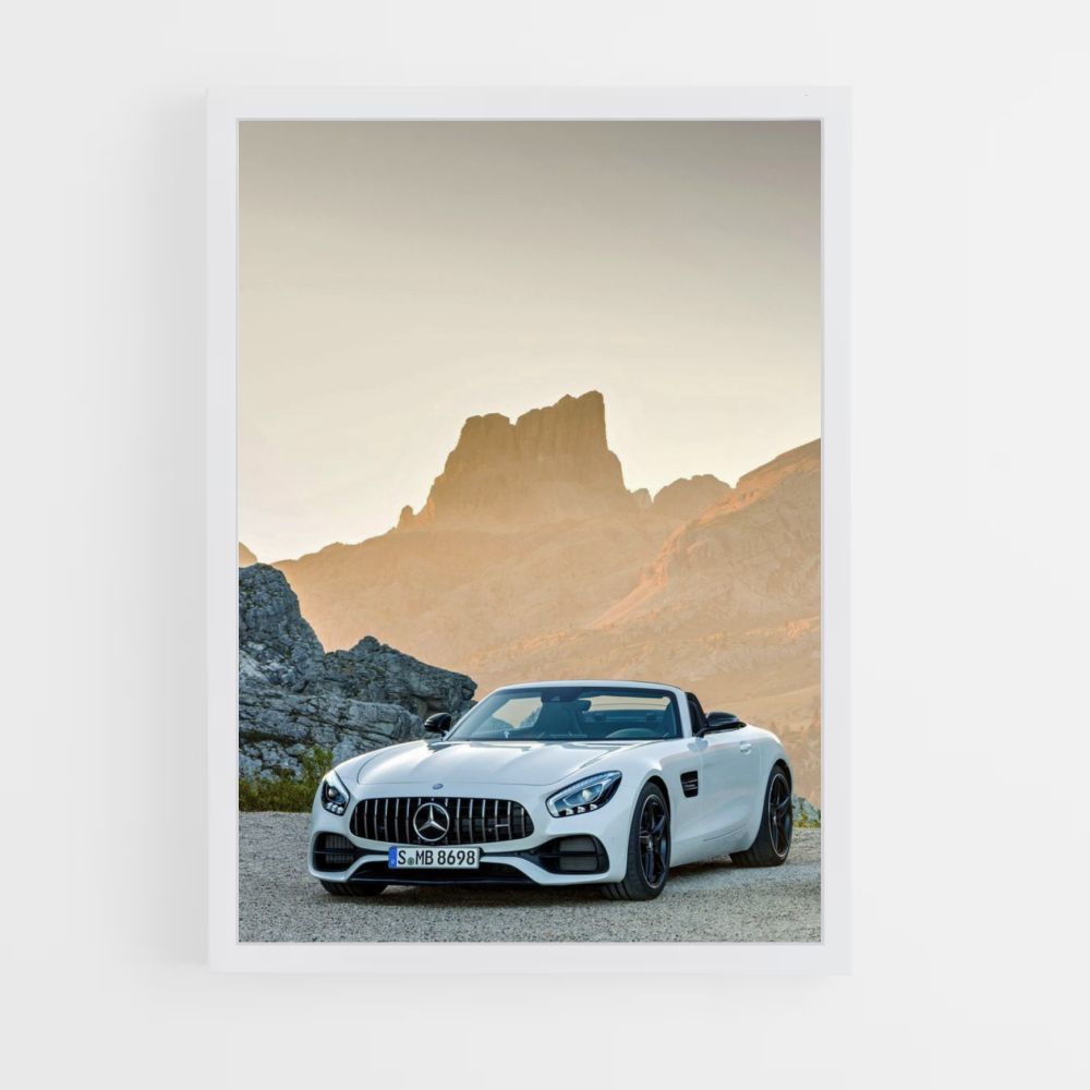 Poster Mercedes AMG GT Coupe