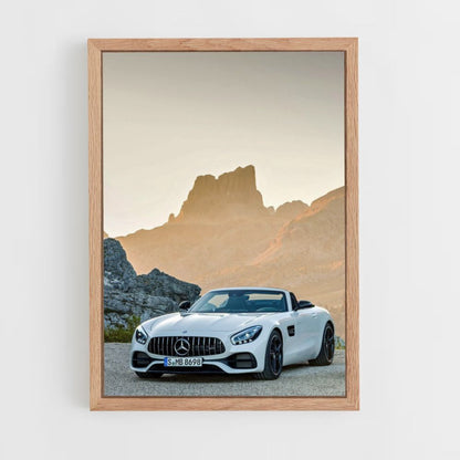 Poster Mercedes AMG GT Coupe