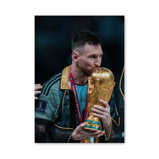 Poster Lionel Messi Golden Ball