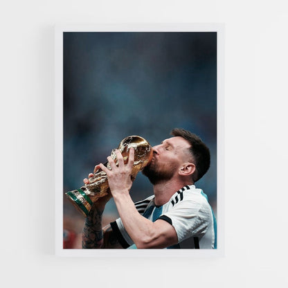 Poster Messi World Champion