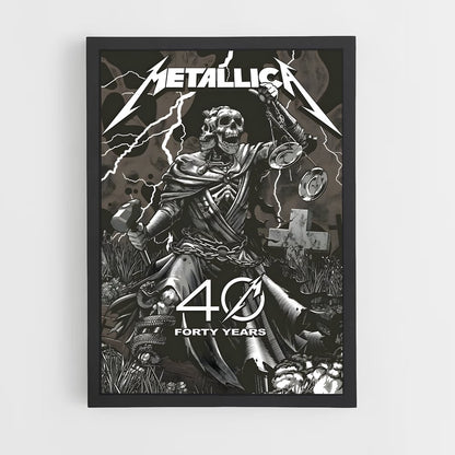 metallica-1 cadre Noir