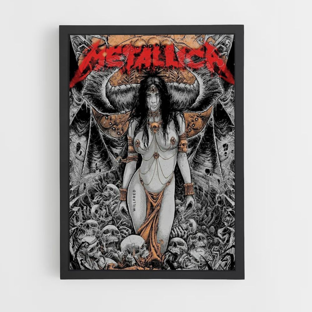 Poster Metallica Demon