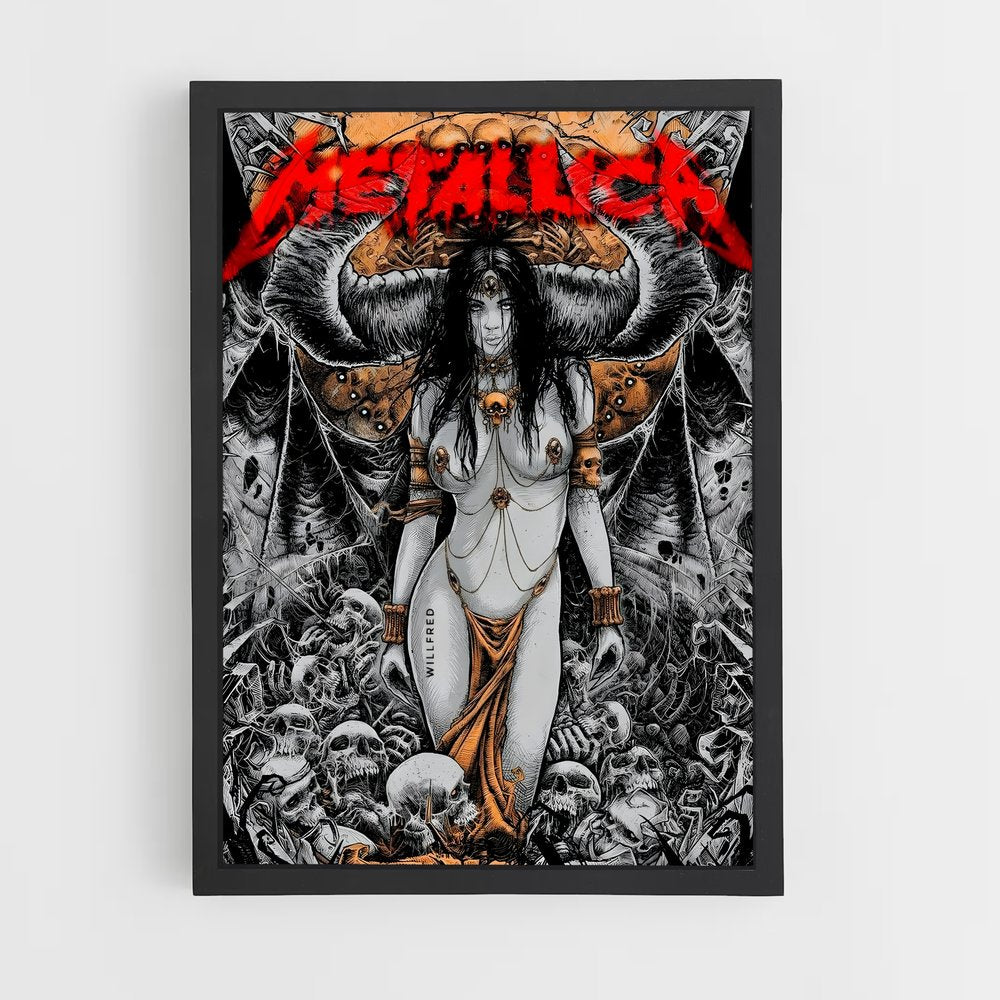 metallica-13 cadre Noir