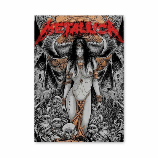 Poster Metallica Demon