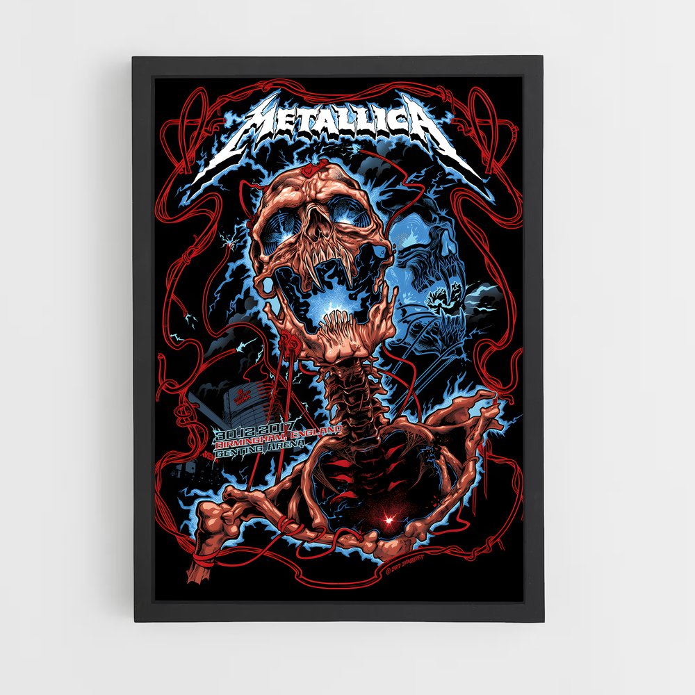 metallica-2 cadre Noir