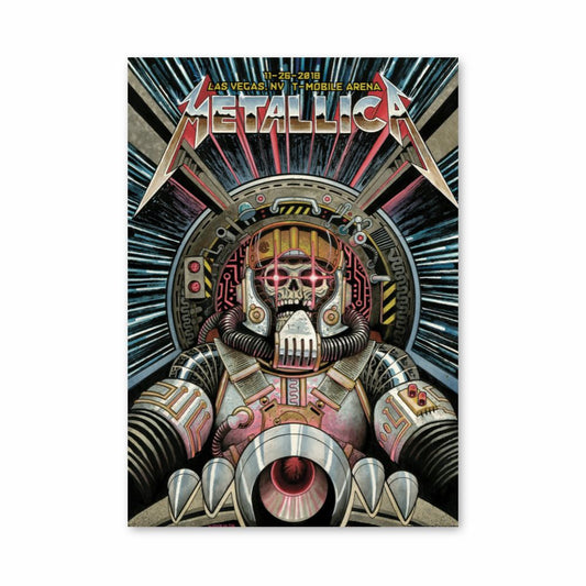 Poster Metallica Las Vegas