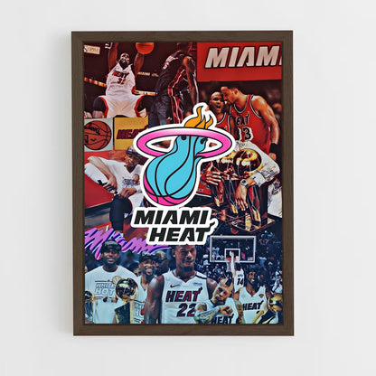 miami-heat-15 cadre Bois foncé