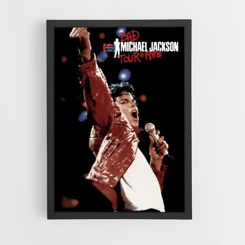 Michael Jackson 1988 Poster