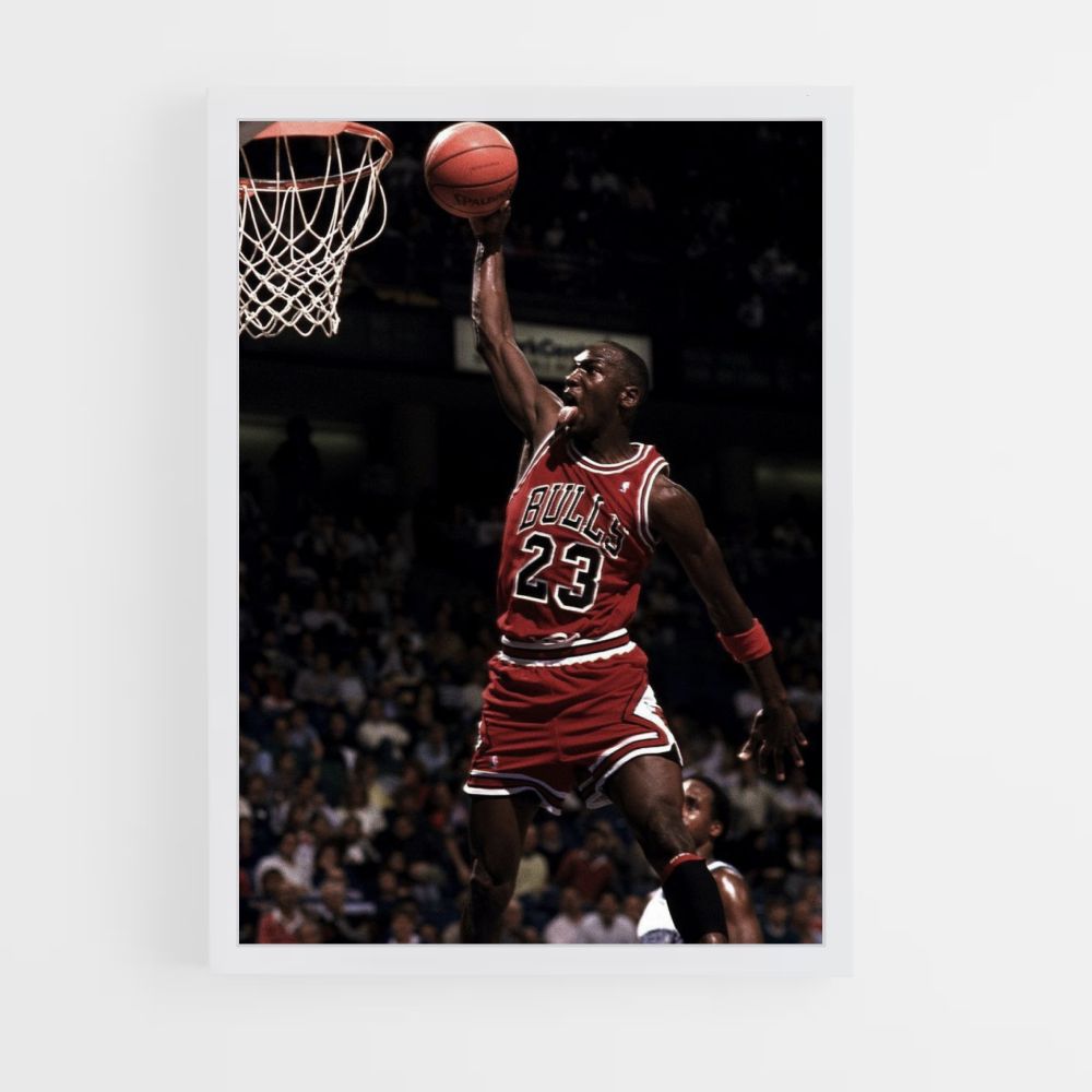 Michael Jordan Dunk Poster