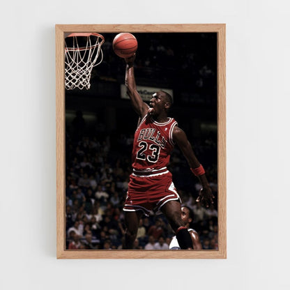 Michael Jordan Dunk Poster