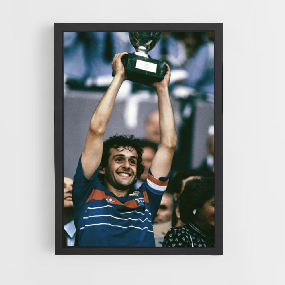 Michel Platini Cup Poster