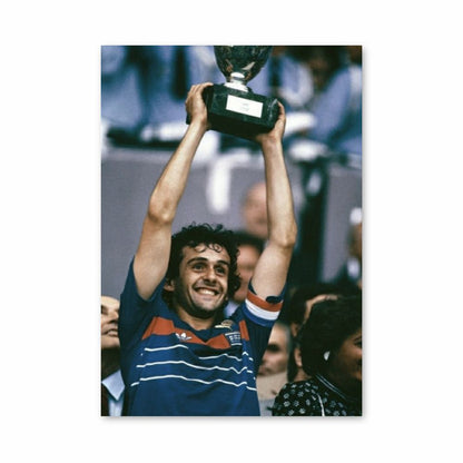 Michel Platini Cup Poster