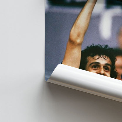 Michel Platini Cup Poster