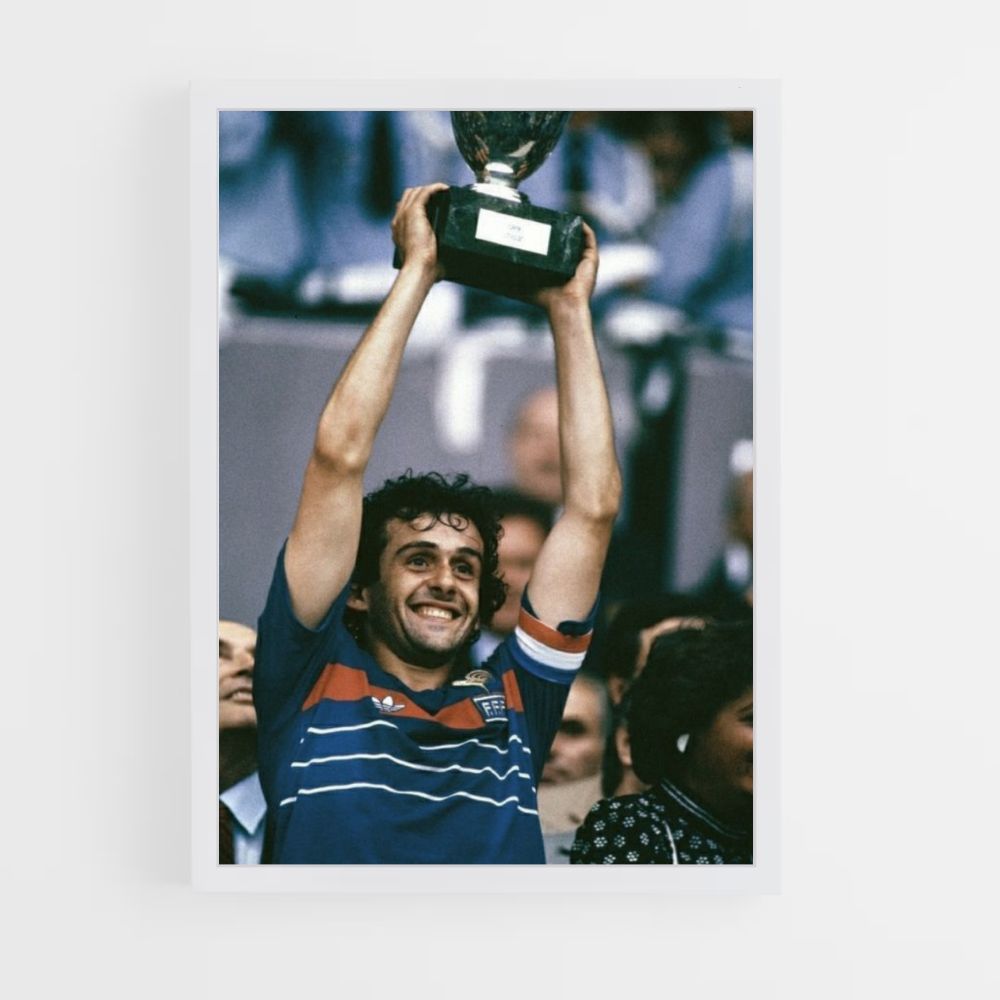 Michel Platini Cup Poster