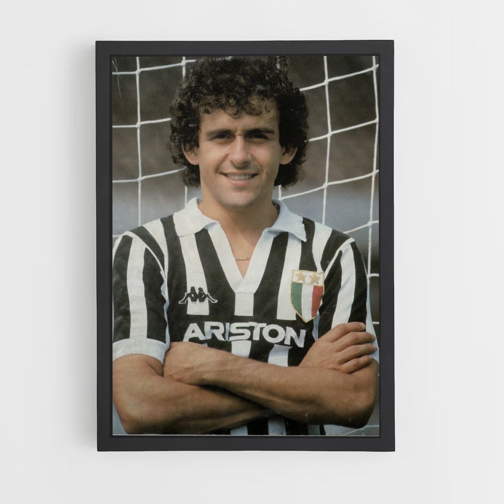 Poster Michel Platini Cage