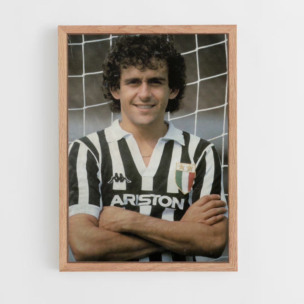 Poster Michel Platini Cage