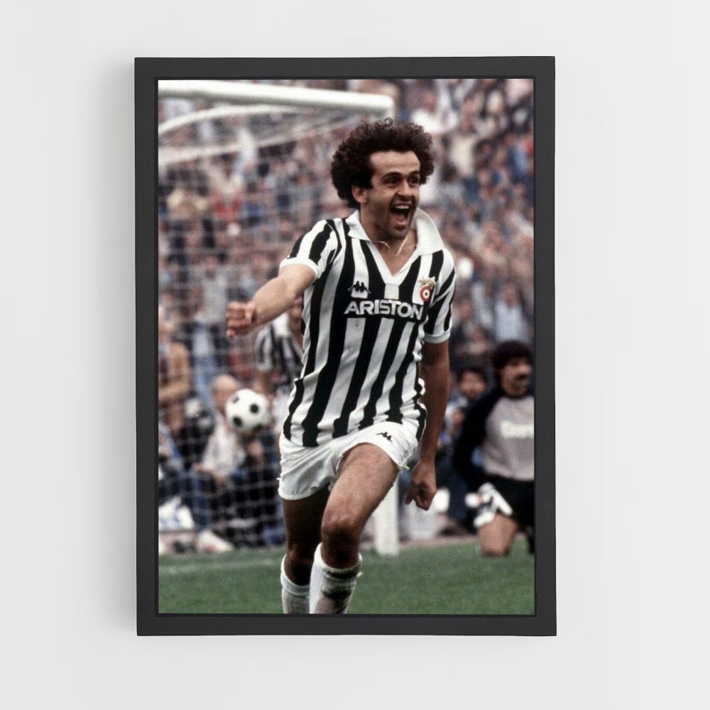 Poster Michel Platini Player