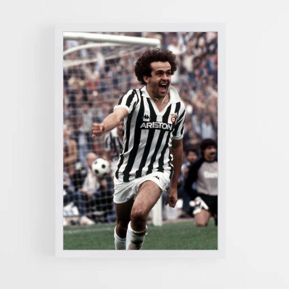 Poster Michel Platini Player