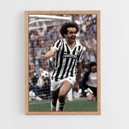 Poster Michel Platini Player