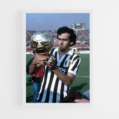 Michel Platini Victory Poster