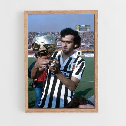 Michel Platini Victory Poster