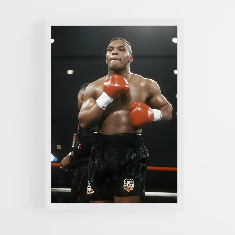 mike-tyson-3 cadre Blanc