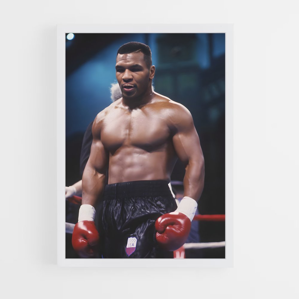 mike-tyson-4 cadre Blanc