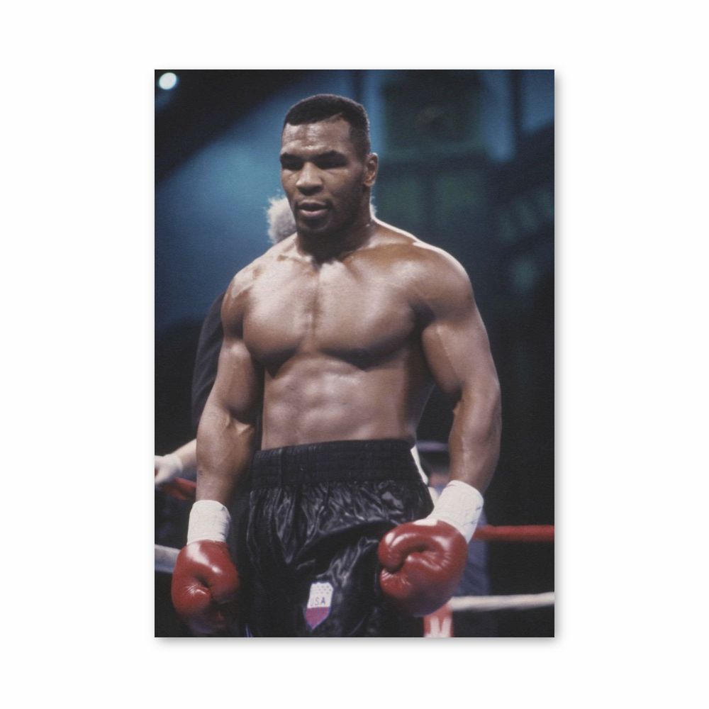 Poster Mike Tyson Muscle | Aesthetic Posters