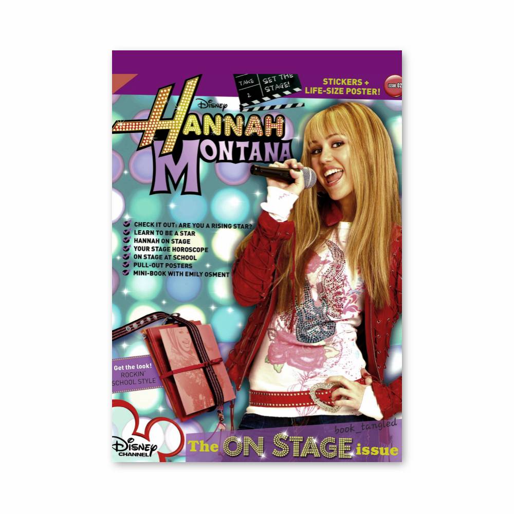 Poster Hannah Montana On Stage | Aesthetic Posters