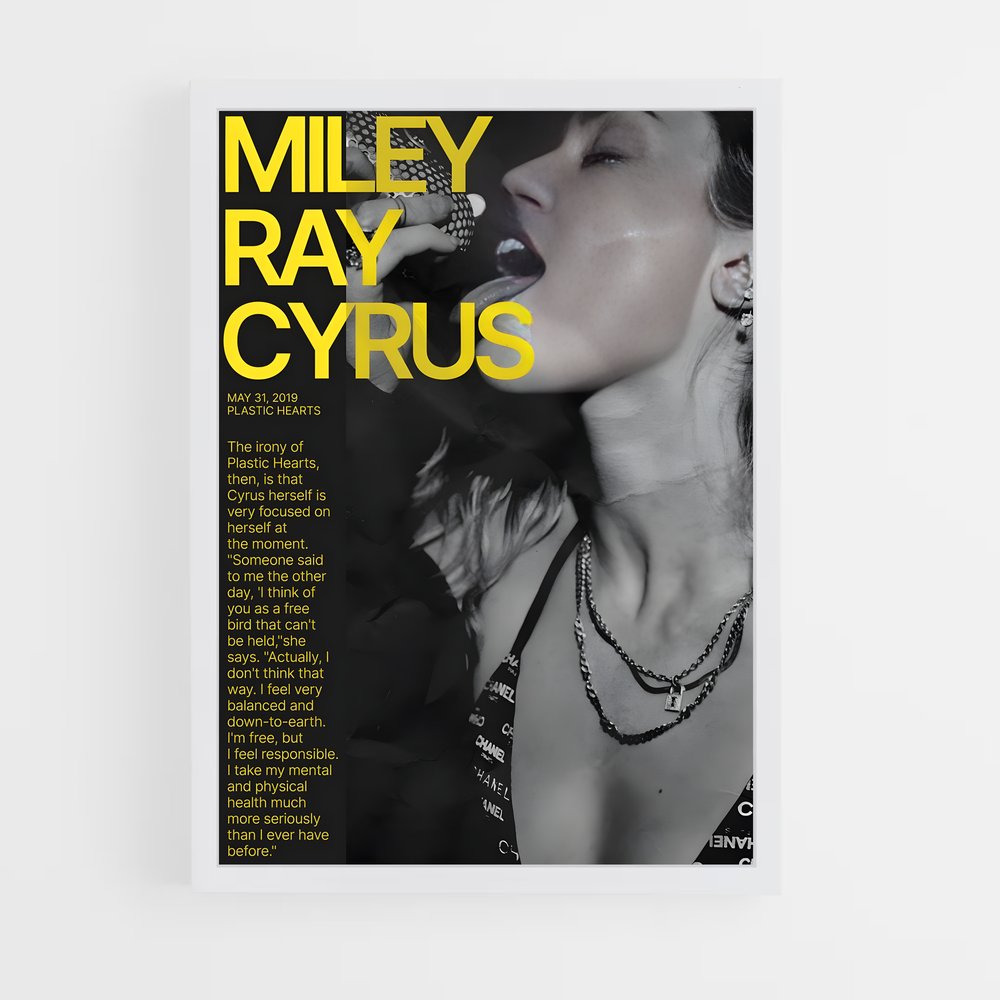 miley-cyrus-4 cadre Blanc
