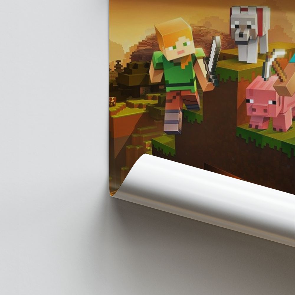 Poster Minecraft Adventure