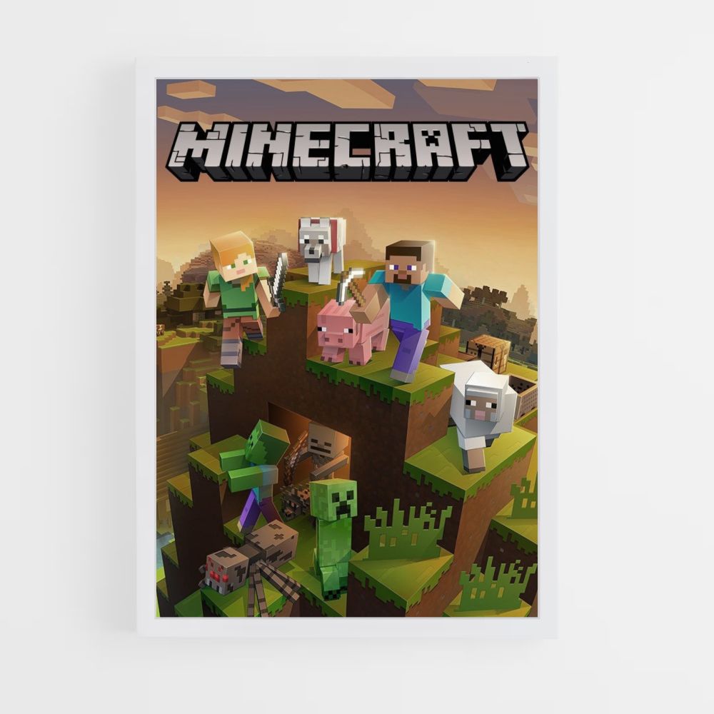 Poster Minecraft Adventure