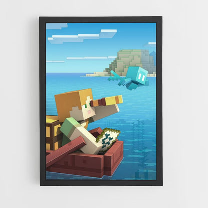 Poster Minecraft Boat