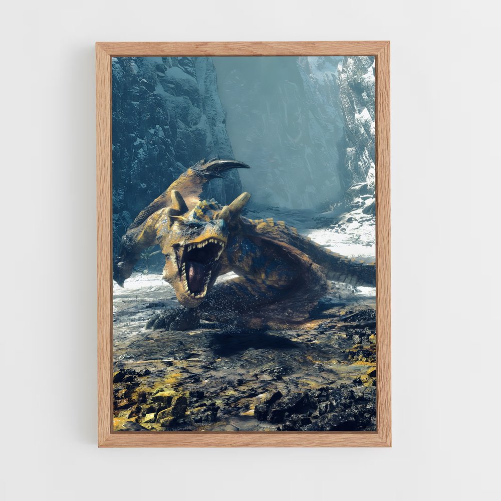 monster-hunter-12 cadre Bois clair