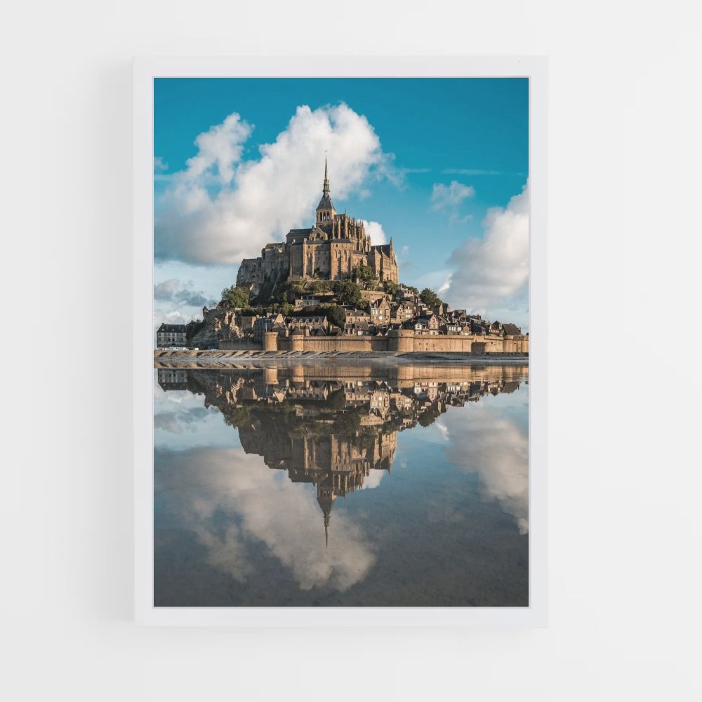 Mont Saint Michel Island Poster