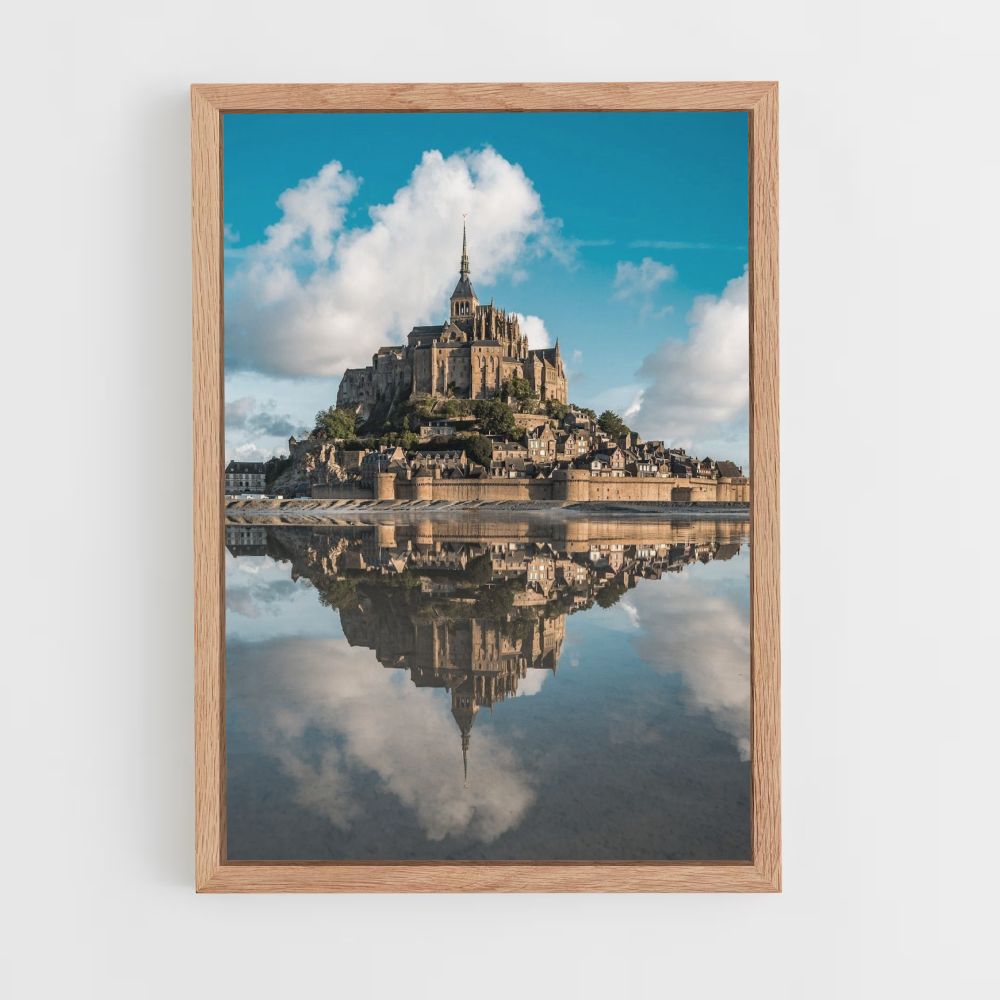 Mont Saint Michel Island Poster