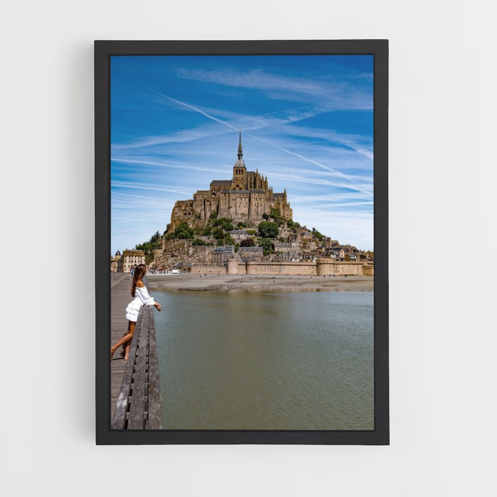 Poster Visit Mont Saint Michel