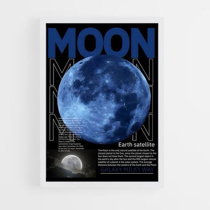 moon-1 cadre Blanc
