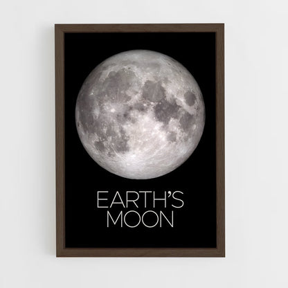 moon-2 cadre Bois foncé
