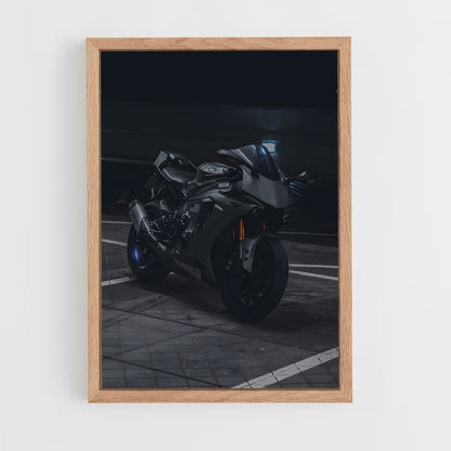 moto-10 cadre Bois clair